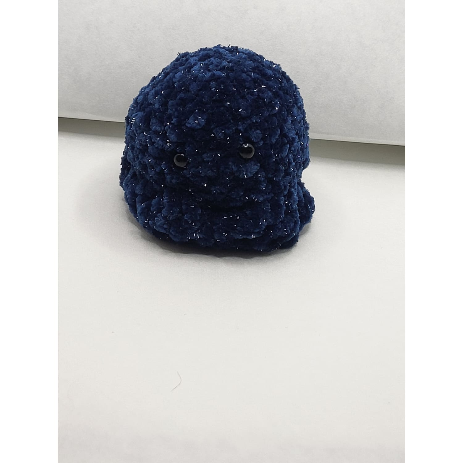 Handmade Baby Cthulhu Mini Plushie - Starry Navy Blue