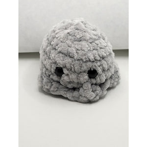 Handmade Baby Cthulhu Mini Plushie - Grey