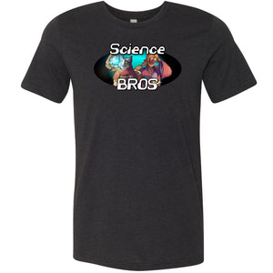 Arkenholdt Science Bros Unisex Premium Tee - Black Heather / XS