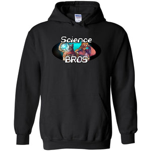 Arkenholdt Science Bros Unisex Pullover Hoodie - Black / S
