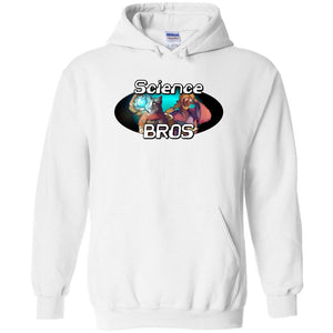 Arkenholdt Science Bros Unisex Pullover Hoodie - White / S