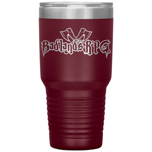 Badlands_RPG_30oz_Insulated_Tumbler_30oz_Tumbler_Maroon_Mockup.png