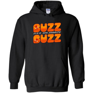 Buzz Buzz USS Solidarity Unisex Pullover Hoodie - Black / S
