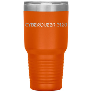Cyberqueer 3120 30oz Vacuum Tumbler - Orange - Tumblers