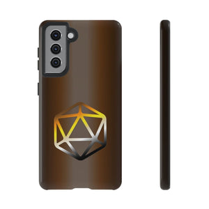 D20 Critical Pride Bear Pride PY Tough Phone Case - Samsung Galaxy S21 / Glossy - Phone Case