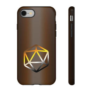 D20 Critical Pride Bear Pride PY Tough Phone Case - iPhone 8 / Glossy - Phone Case