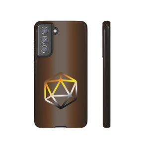 D20 Critical Pride Bear Pride PY Tough Phone Case - Samsung Galaxy S21 FE / Glossy - Phone Case