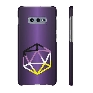 D20 Critical Pride Non-Binary Pride PY Snap Phone Case - Samsung Galaxy S10E / Glossy - Phone Case