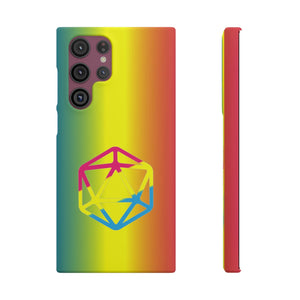 D20 Critical Pride Pan Pride PY Snap Phone Case - Samsung Galaxy S22 Ultra / Matte - Phone Case