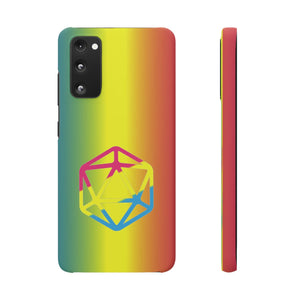 D20 Critical Pride Pan Pride PY Snap Phone Case - Samsung Galaxy S20 FE / Matte - Phone Case