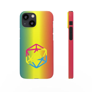 D20 Critical Pride Pan Pride PY Snap Phone Case - iPhone 13 Mini / Matte - Phone Case