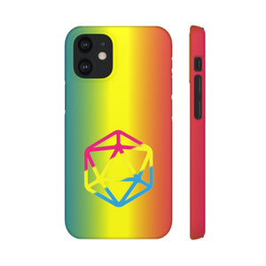 D20 Critical Pride Pan Pride PY Snap Phone Case - iPhone 12 Mini / Matte - Phone Case