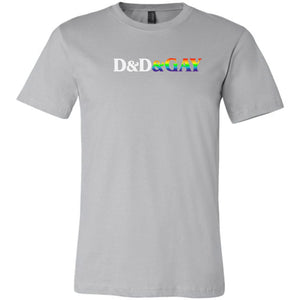 D&D&GAY Unisex Premium Tee - Silver / XS