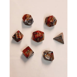 Dice Set - Silvery Heat - Dice Set