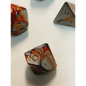 Dice Set - Silvery Heat - Dice Set