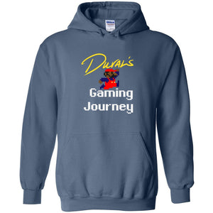 Duval’s Gaming Journey Mario Unisex Pullover Hoodie - Indigo Blue / S