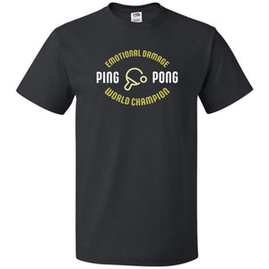 Emotional Damage Ping Pong World Champion Unisex Classic Tee - Black / S
