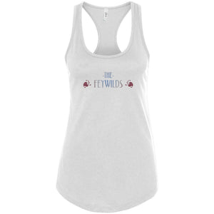 Feywilds Winter Court Womens Premium Racerback Tank - White / S