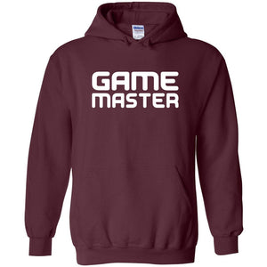 Game Master GM Modern Unisex Pullover Hoodie - Maroon / S