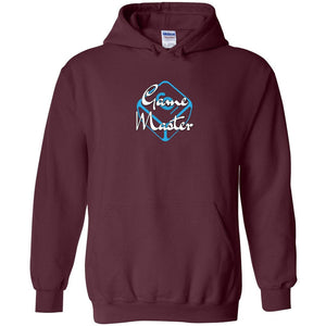 Game Master GM Six Sided Unisex Pullover Hoodie - Maroon / S