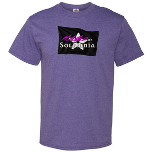 Legacy of Chaos HAG Flag Unisex Classic Tee - Retro Heather Purple / S