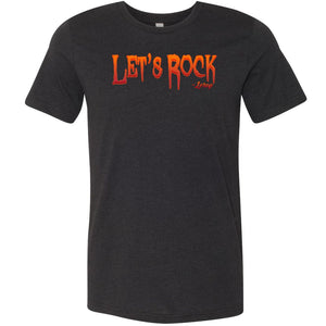 Let’s Rock Unisex Premium Tee - Black Heather / XS