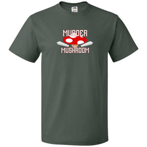 Murder Mushroom Unisex Classic Tee - Forest Green / S