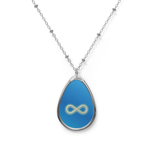 The Healer - Mishakal - Infinity Holy Symbol Necklace - One Size / Silver - Accessories