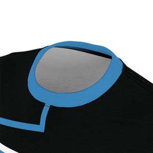 Trek Uniform Tee Lower Decks - Sciences Blue Unisex AOP All Over Prints