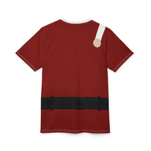 Trek Uniform Tee Movie - Command White - Unisex AOP Tee - Monster Maroon - All Over Prints