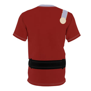 Trek Uniform Tee Movie - Sciences Grey - Unisex AOP Tee - Monster Maroon - All Over Prints