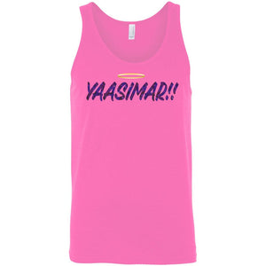 YAASIMAR!! Lite Unisex Premium Tank - Neon Pink / S