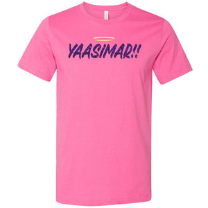 YAASIMAR!! Lite Unisex Premium Tee - Charity Pink / XS