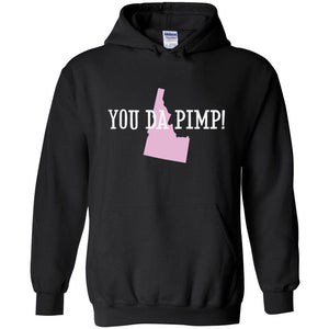 You Da Pimp! Unisex Pullover Hoodie - Black / S