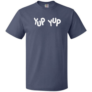 Yup Unisex Classic Tee - Denim / S