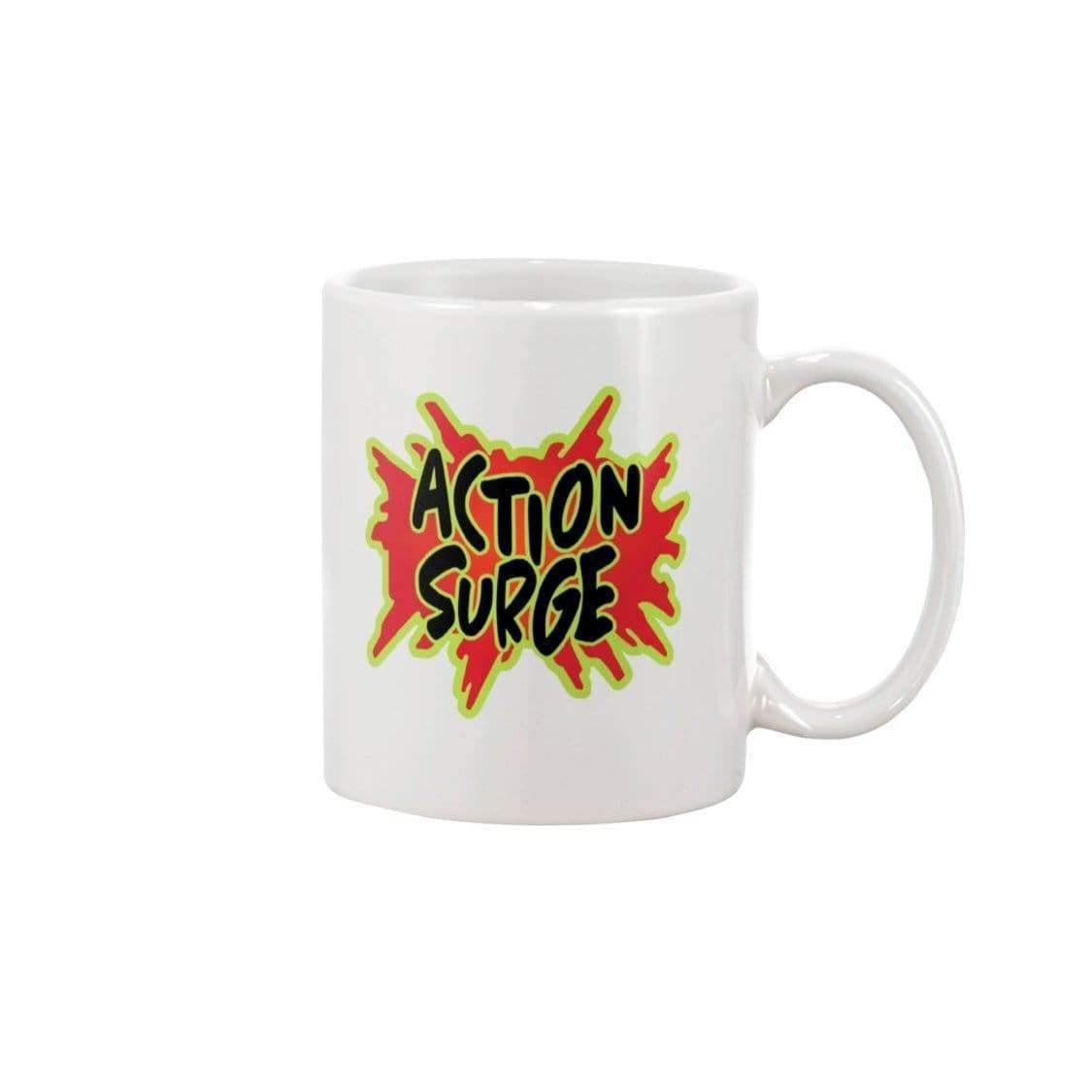 Action Surge 15oz Coffee Mug - White / 15OZ - Mugs