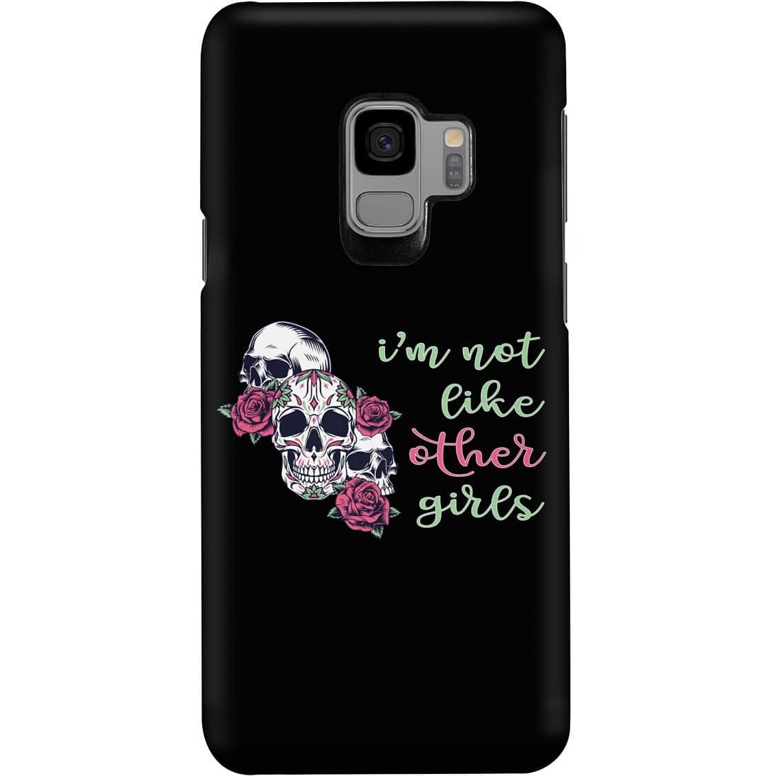 All Nerds Here I’m Not Like Other Girls Phone Case - Snap * iPhone * Samsung * - Samsung Galaxy S9 Case / Gloss / Apparel