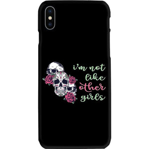 All Nerds Here I’m Not Like Other Girls Phone Case - Snap * iPhone * Samsung * - iPhone X Case / Gloss / Apparel