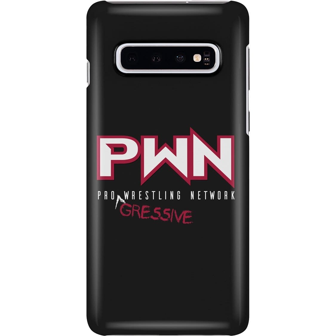 All Nerds Here PWN Progressive Logo Phone Case - Snap * iPhone * Samsung * - Samsung Galaxy S10 Case / Gloss / All Nerds Here