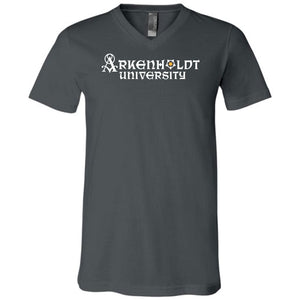 Arkenholdt 0AU Logo Unisex Premium V-Neck Tee - Asphalt / S