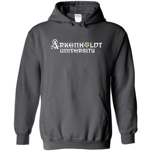 Arkenholdt 0AU Logo Unisex Pullover Hoodie - Charcoal / S