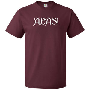 Arkenholdt ALAS! Unisex Classic Tee - Maroon / S