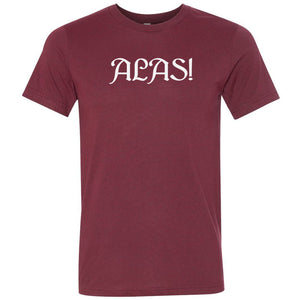 Arkenholdt ALAS! Unisex Premium Tee - Heather Cardinal / XS