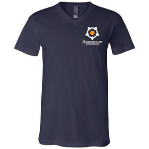 Arkenholdt Arkenstar Unisex Premium V-Neck Tee - Navy / S
