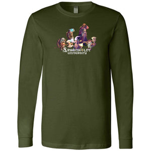 Arkenholdt Class Portraits Unisex Premium Long Sleeve Tee - Olive / S