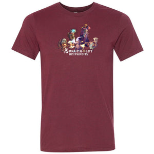 Arkenholdt Class Portraits Unisex Premium Tee - Heather Cardinal / XS