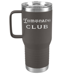 Arkenholdt Lemonade Club 20oz Travel Tumbler - Pewter - Tumblers