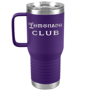 Arkenholdt Lemonade Club 20oz Travel Tumbler - Purple - Tumblers