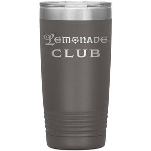 Arkenholdt Lemonade Club 20oz Vacuum Tumbler - Pewter - Tumblers