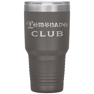 Arkenholdt Lemonade Club 30oz Vacuum Tumbler - Pewter - Tumblers